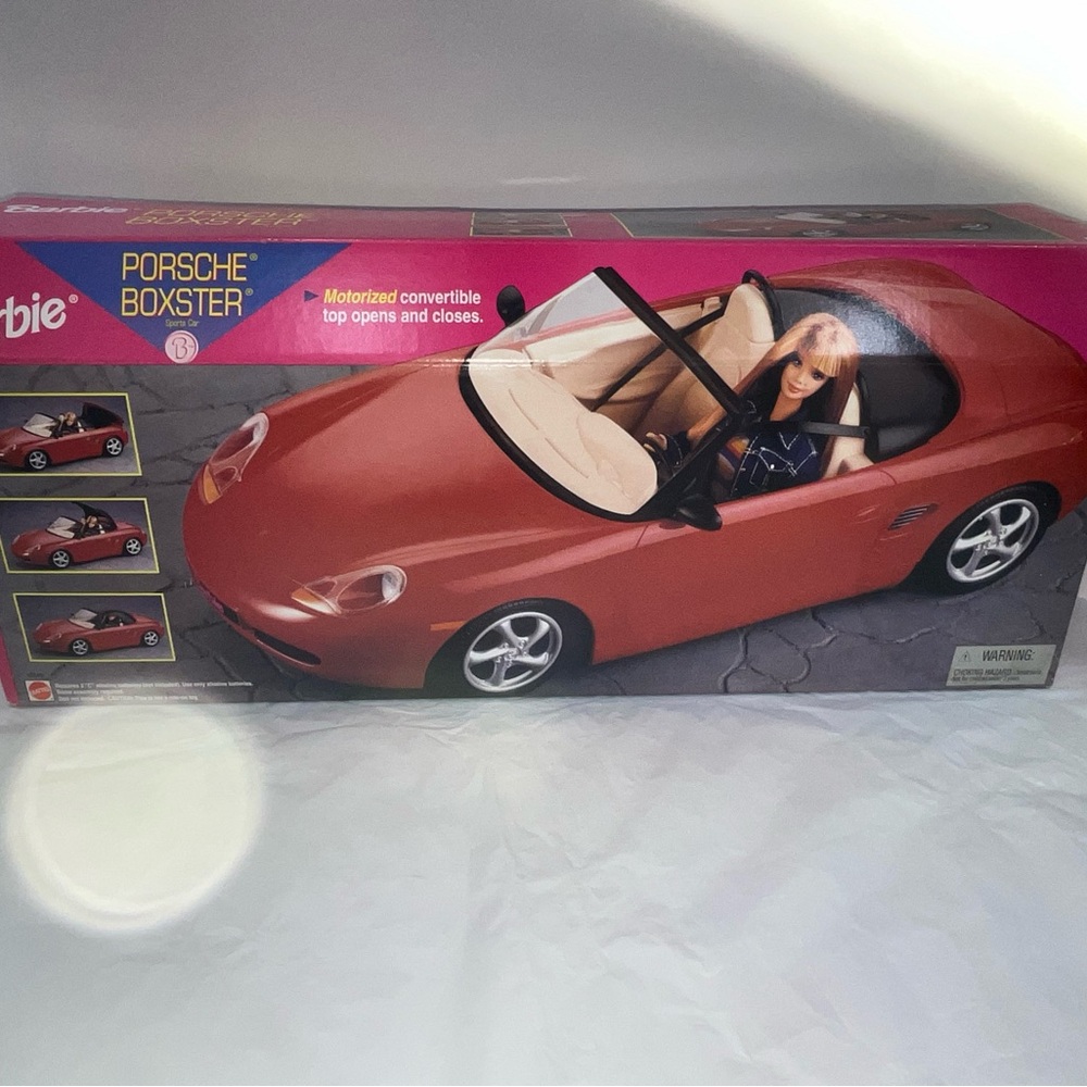1998 Barbie Porsche Boxster Motorized